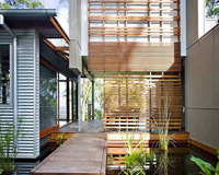 北京私人花园休闲区域设计施工案例