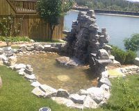 北京庭院造景水系制作案例