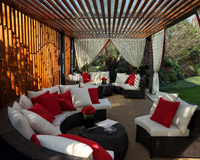 北京庭院休闲小品制作案例